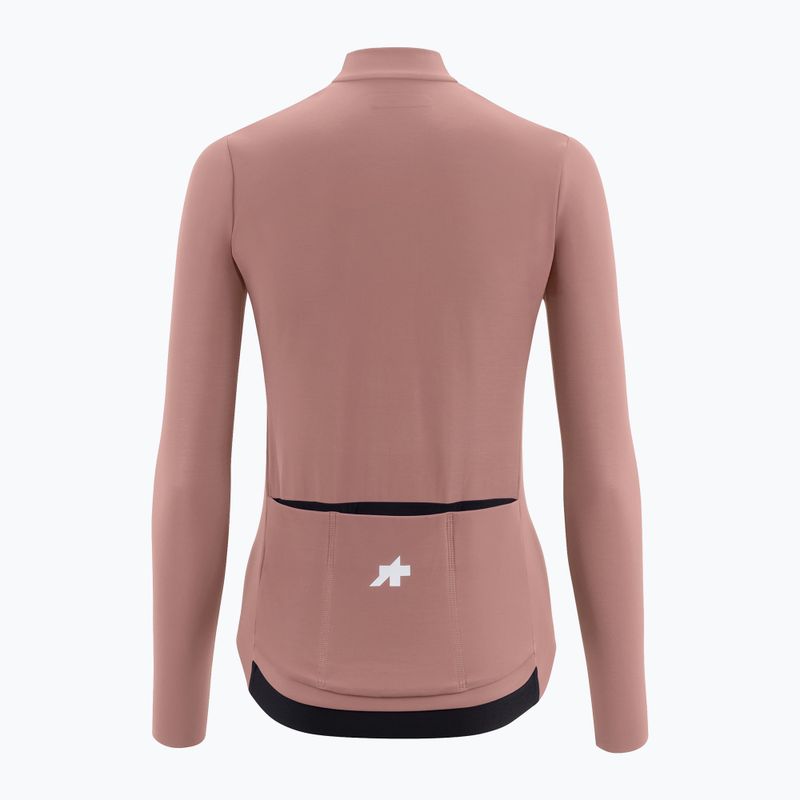 Női kerékpáros hosszú ujjú póló ASSOS Mille GT Spring Fall Jersey S11 blossom pink 2