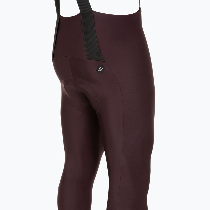 Férfi kerékpáros nadrág ASSOS Mille GT Bib Tights S11 mulberry brown 4