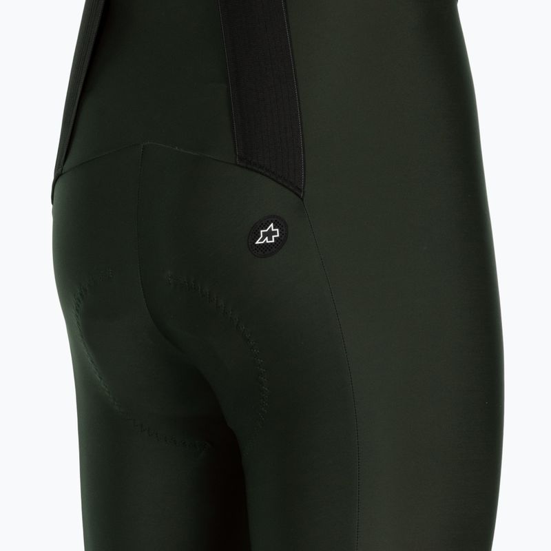 Női kerékpáros nadrág ASSOS Uma GT Spring Fall Bib Tights S11 deep green 4