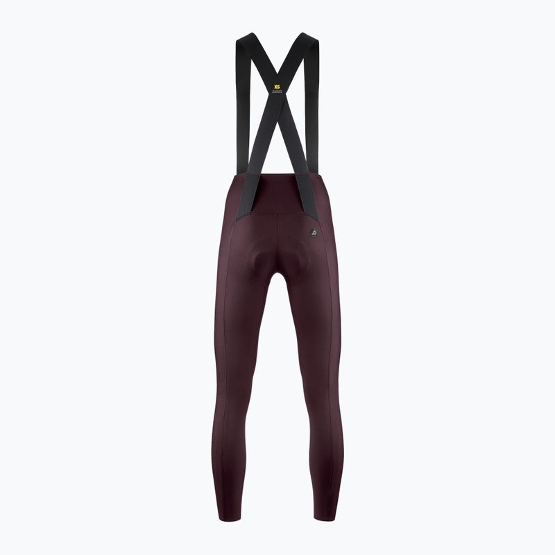 Női kerékpáros nadrág ASSOS Uma GT Spring Fall Bib Tights S11 mulberry brown 2