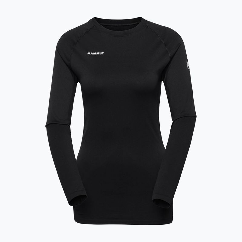 Női hőaktív pulóver Mammut All-Mountain Seamless BL Mid fekete/fehér 4