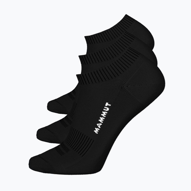 Zokni Mammut Everyday Low 3 pairs black/black/black
