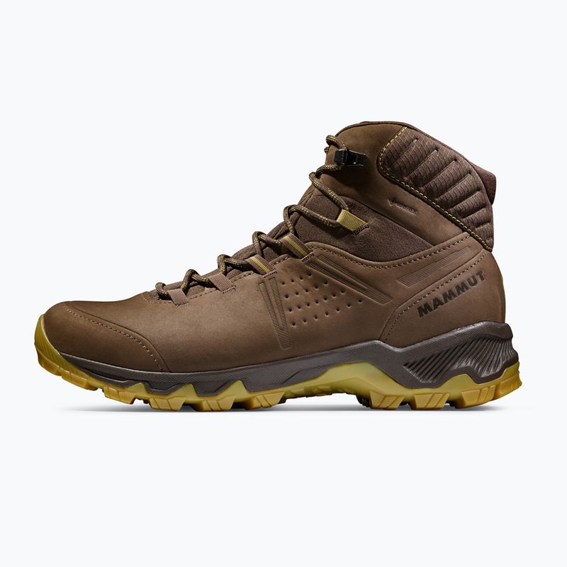 Kirándulócipők Mammut Mercury IV Mid GTX Men moor/amber green 2