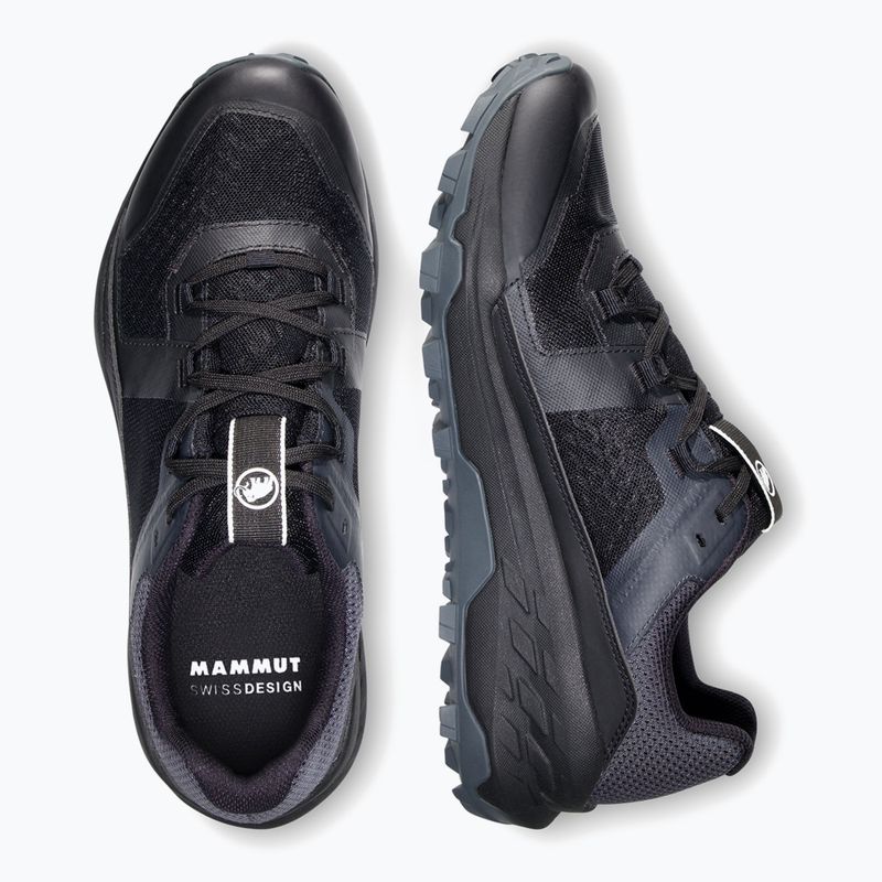 Férfi kirándulócipők Mammut Girun II Low GTX 2026 black/steel 3