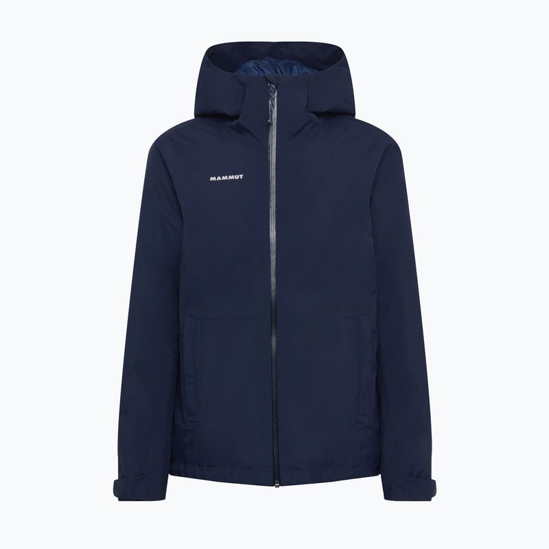Női esőkabát Mammut Linard HS Thermo Hooded Jacket Women marine 10