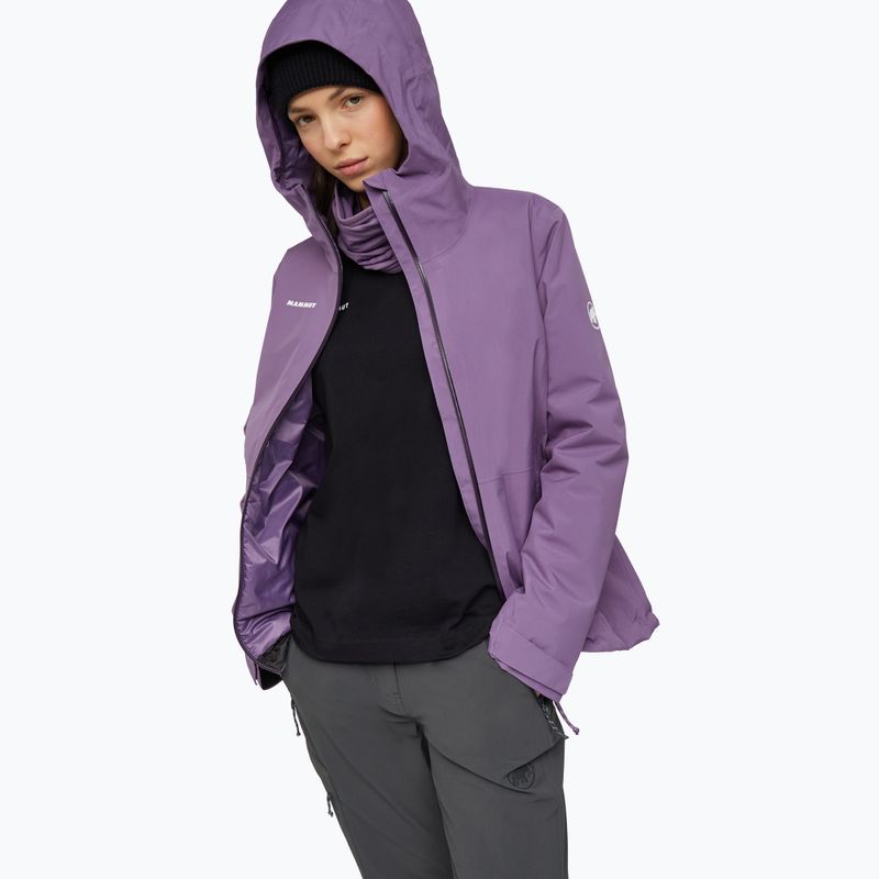 Női esőkabát Mammut Linard HS Thermo Hooded Jacket Women paloja 4