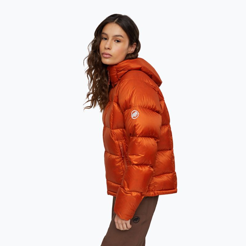 Női pehelykabát Mammut Glacier Glow IN Hooded autumn larice 4