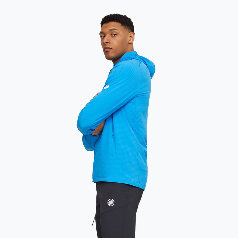 Férfi trekking pulóver Mammut Madris Light ML Hooded Jacket Men glacier blue/marine 4