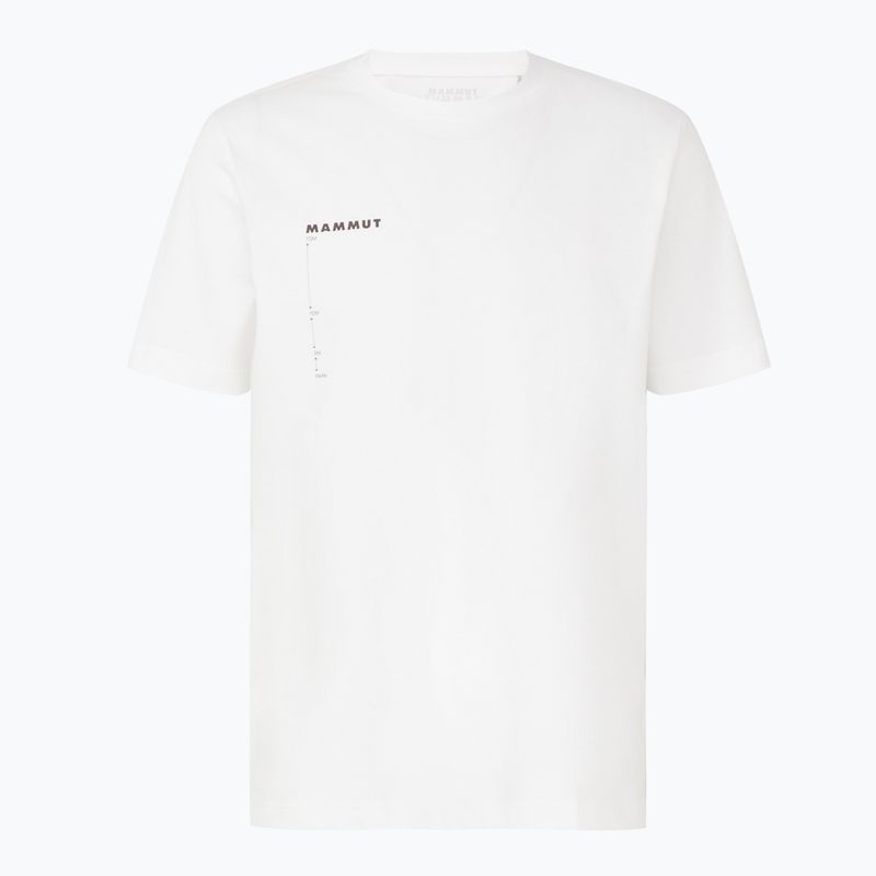 Férfi póló Mammut Base T-Shirt Men Avy white 4
