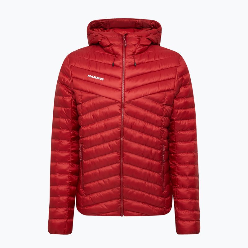 Férfi bélelt kabát Mammut Albula IN Hooded Jacket Men dark mammut red 9
