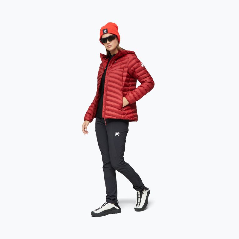 Női bélelt kabát Mammut Albula IN Hooded Jacket Women dark mammut red 2