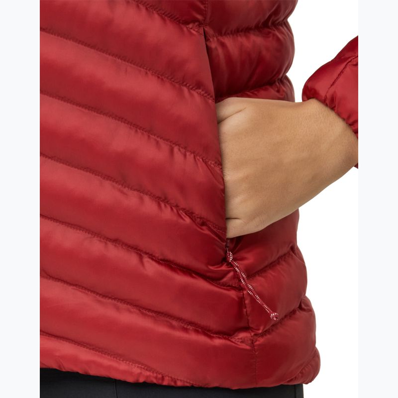Női bélelt kabát Mammut Albula IN Hooded Jacket Women dark mammut red 10