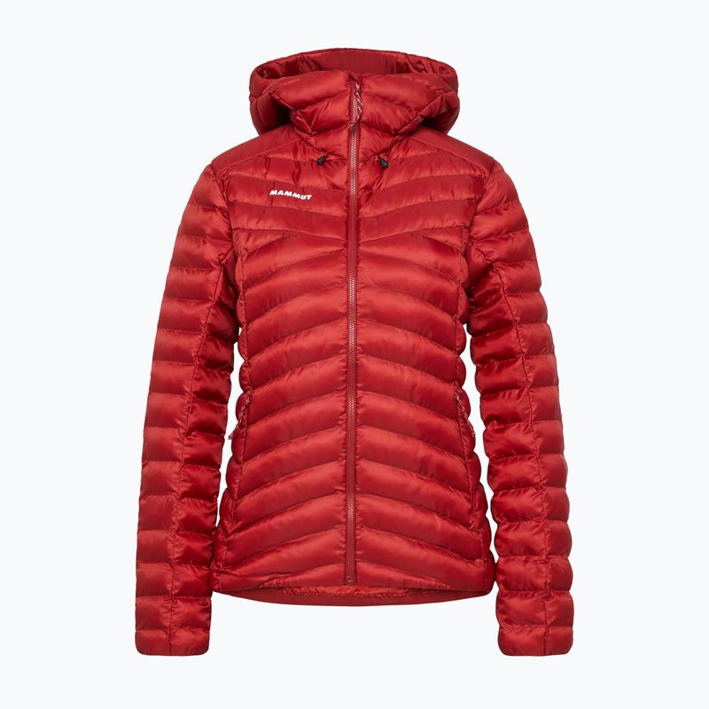 Női bélelt kabát Mammut Albula IN Hooded Jacket Women dark mammut red 11