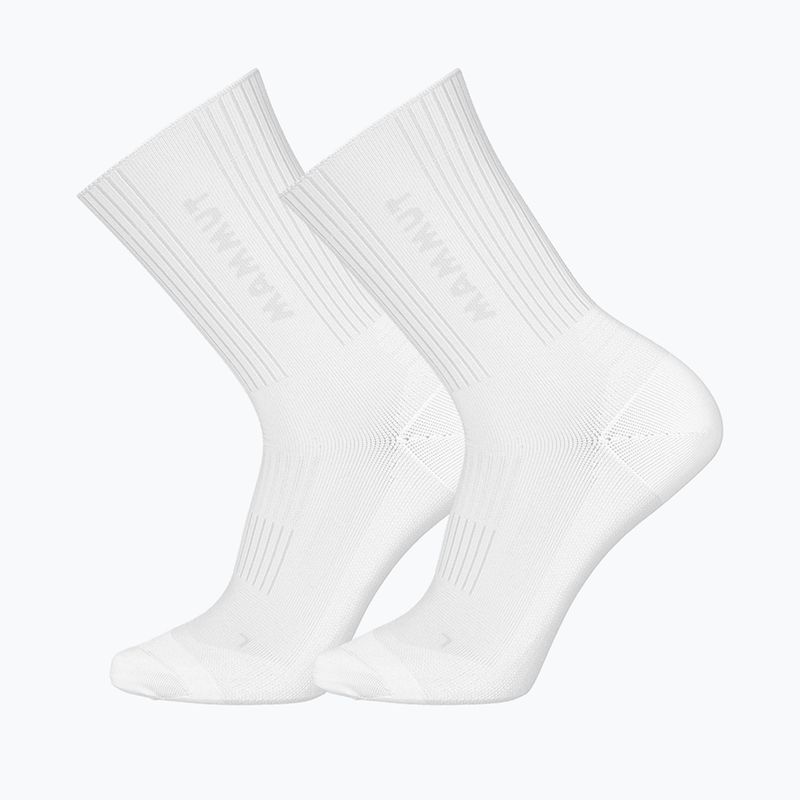 Zokni Mammut Multisport Crew Socks 2 pack white/white