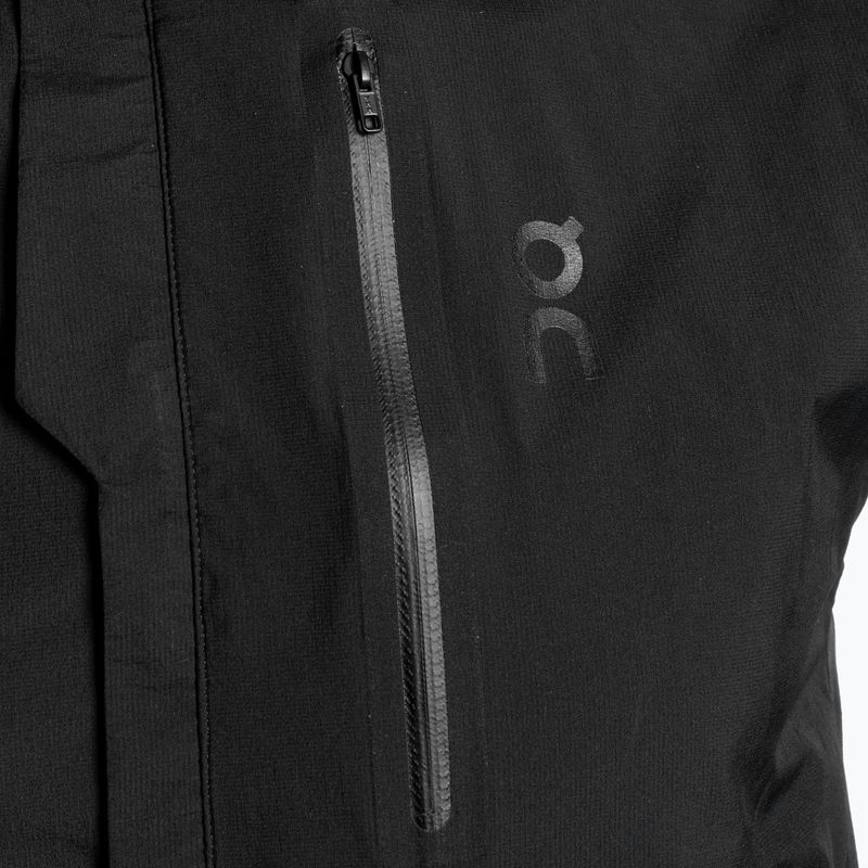 Férfi futómellény On Weather black 3