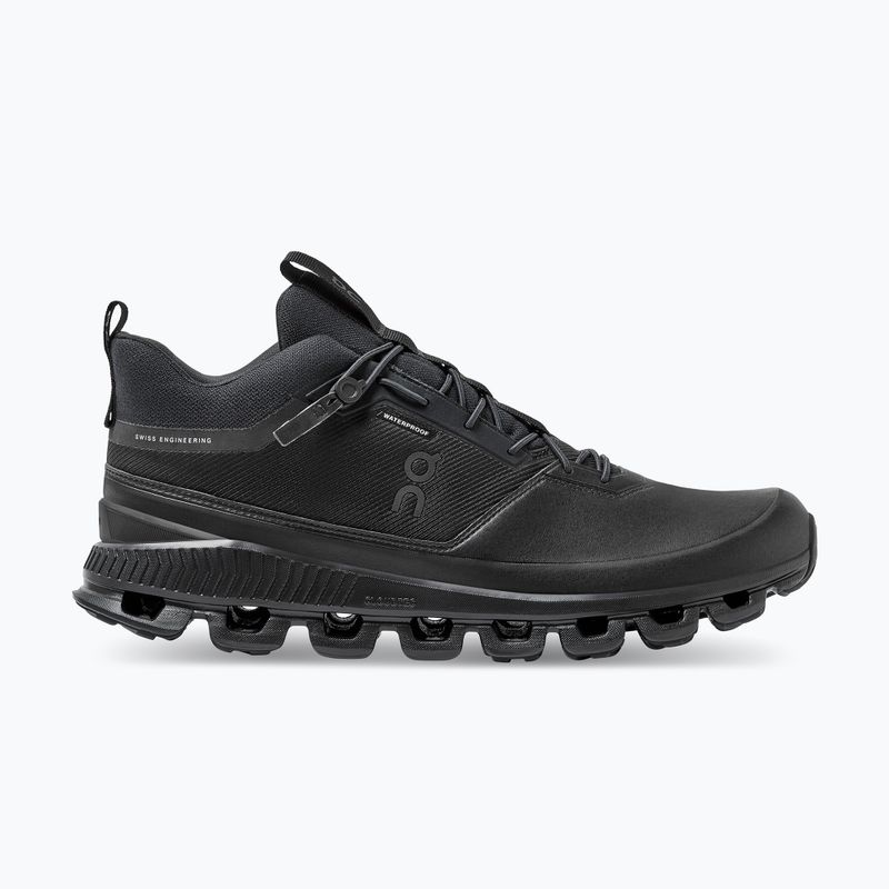 Férfi futócipő ON Cloud Hi Waterproof fekete 2899674 9