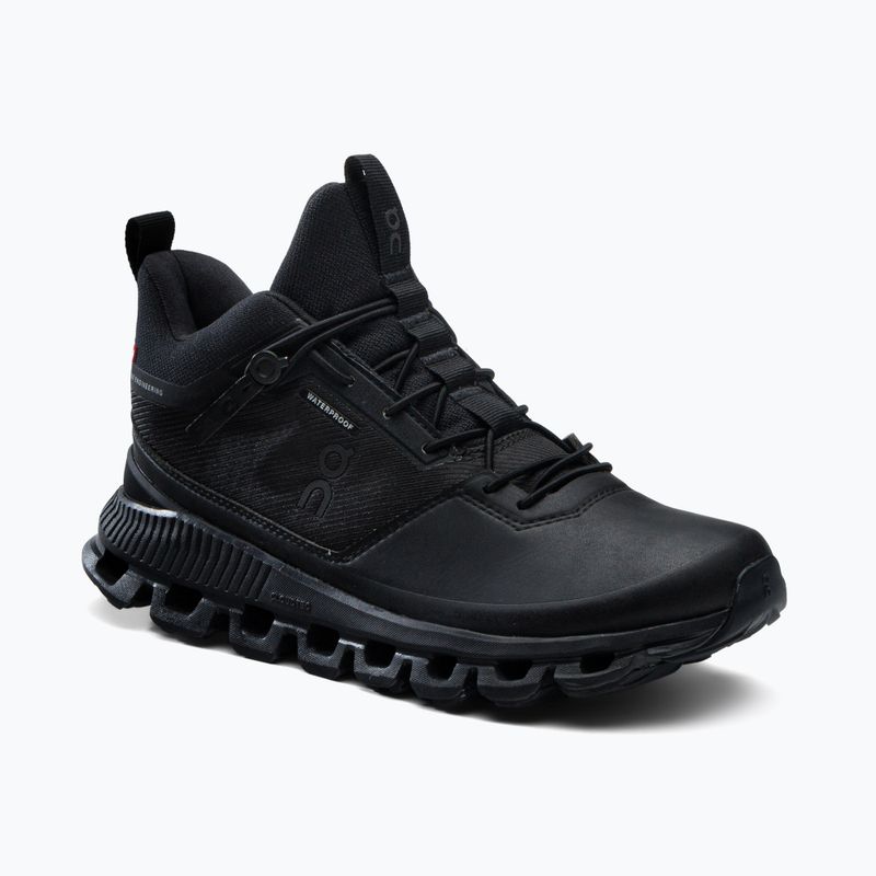 Női futócipő ON Cloud Hi Waterproof fekete 2899672