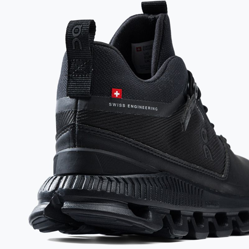 Női futócipő ON Cloud Hi Waterproof fekete 2899672 10