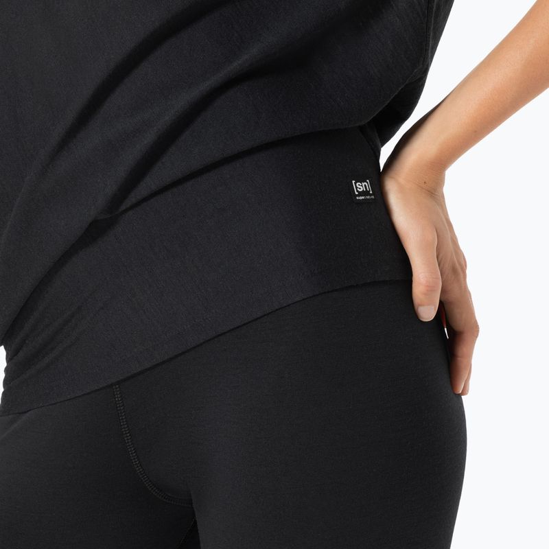 Női jóga póló super.natural Yoga Loose Tee jet black 2