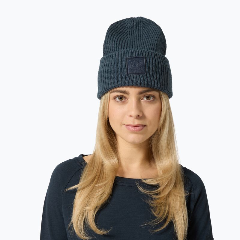 Téli sapka super.natural KriTeeini Beanie blueberry 3