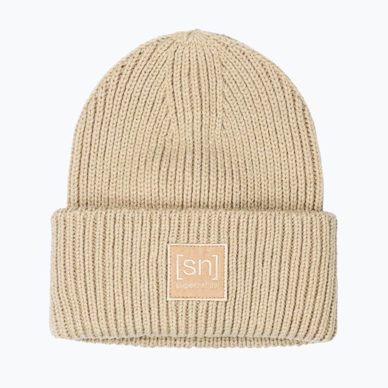 Téli sapka super.natural KriTeeini Beanie white pepper 2