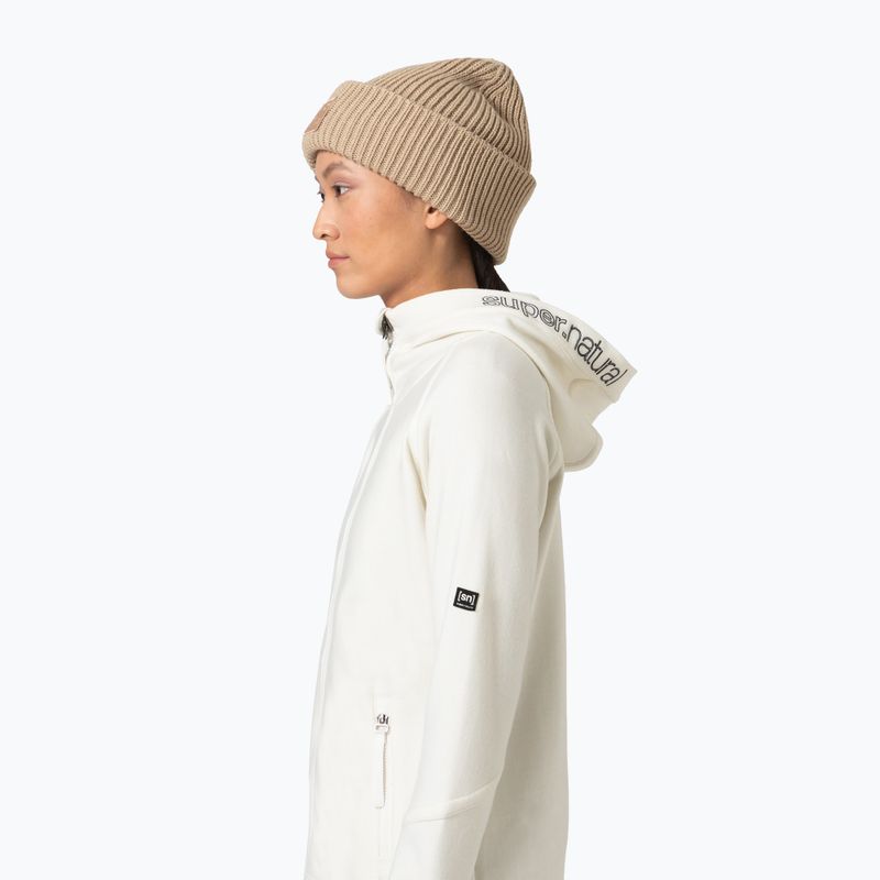 Téli sapka super.natural KriTeeini Beanie white pepper 4