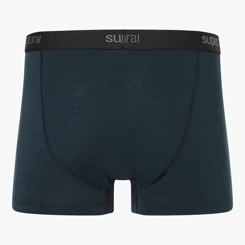 Férfi termikus boxeralsó super.natural Tundra 175 blueberry 2