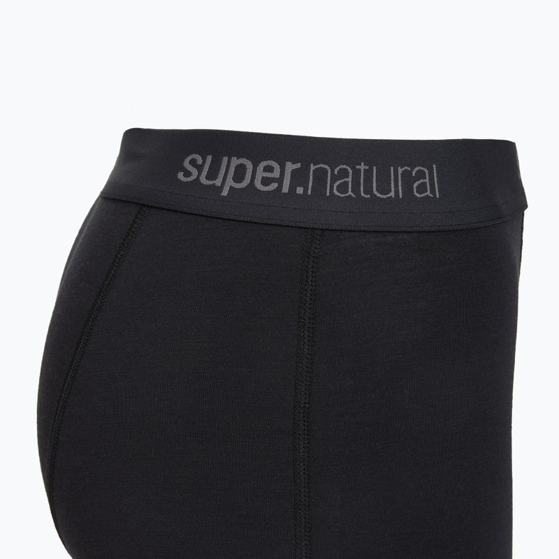Férfi termikus boxeralsók super.natural Tundra 175 2 pár jet black/jet black 4