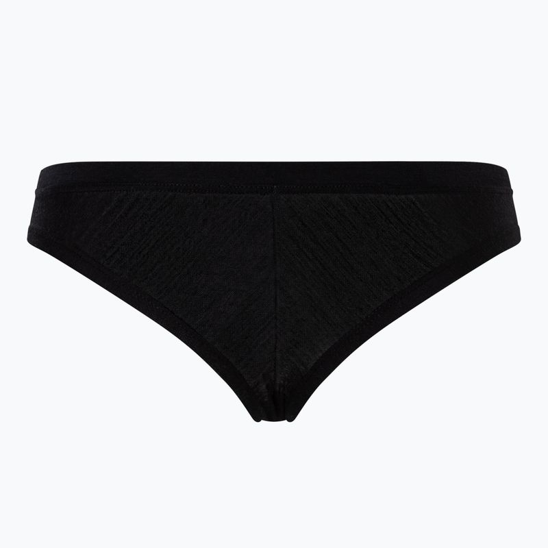 Női thermo aktív alsónemű super.natural Tundra 175 Thong jet black 2