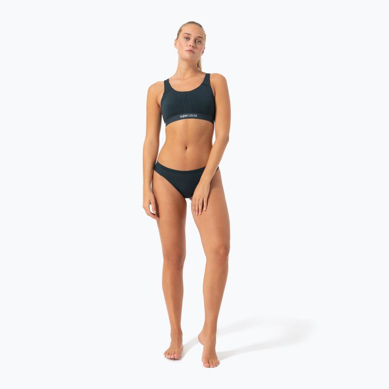 Női termikus fehérnemű super.natural Tundra 175 Thong Blueberry 4