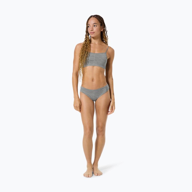 Termoaktív melltartó super.natural Cosy Bra cashmere grey melange 2