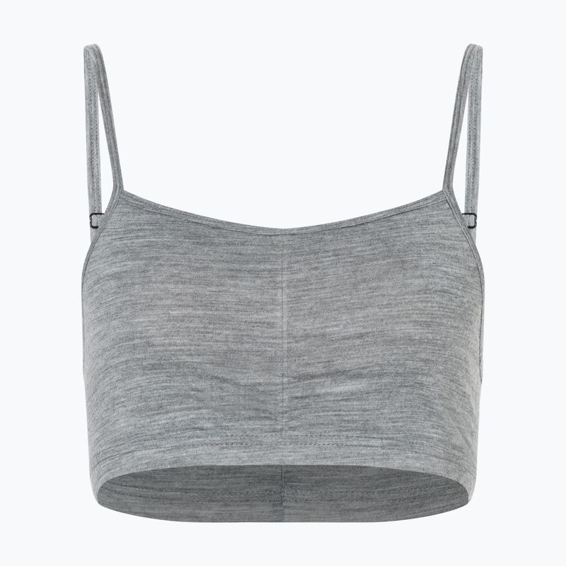 Termoaktív melltartó super.natural Cosy Bra cashmere grey melange 4