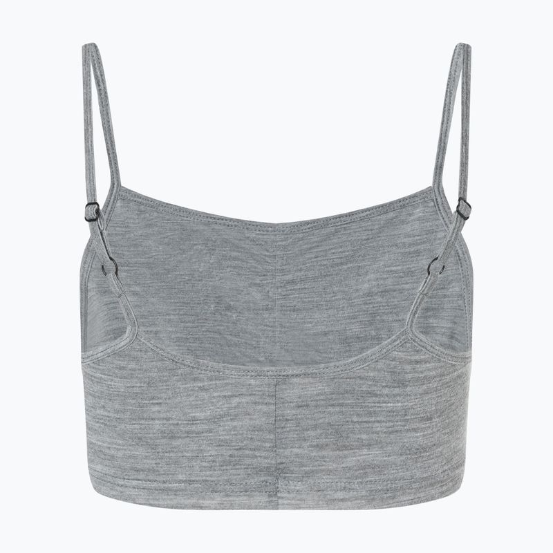 Termoaktív melltartó super.natural Cosy Bra cashmere grey melange 5