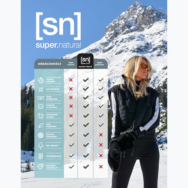 Női thermo boxeralsó super.natural Tundra 175 Boyfriend Hipster chili 5