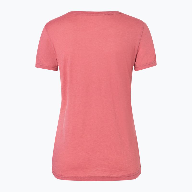 Női póló super.natural Rock Flowers Tee mauvewood/various 5