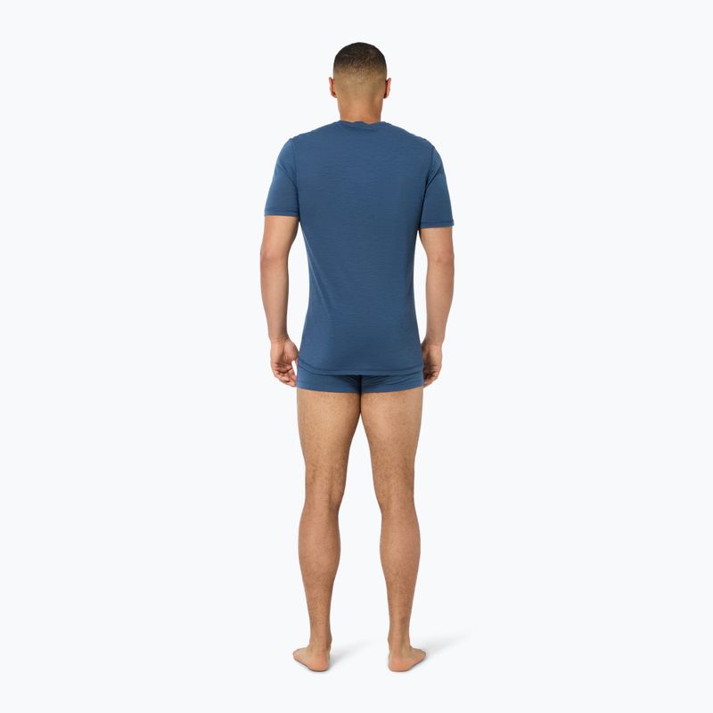 Férfi thermo póló super.natural Sierra 140 Tee cashmere grey melange 3