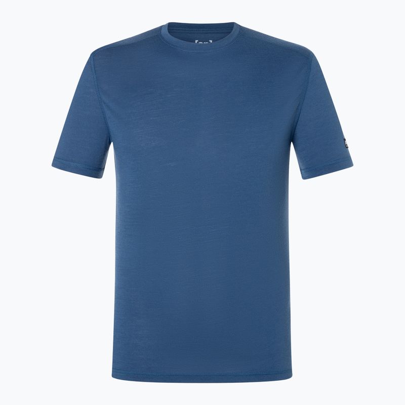 Férfi thermo póló super.natural Sierra 140 Tee cashmere grey melange 4