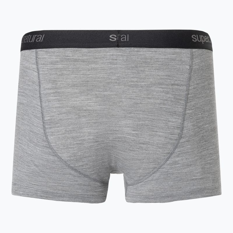 Férfi thermo boxeralsó super.natural Tundra 175 cashmere grey melange 2