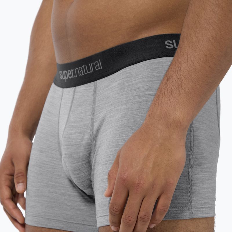 Férfi thermo boxeralsó super.natural Tundra 175 cashmere grey melange 6