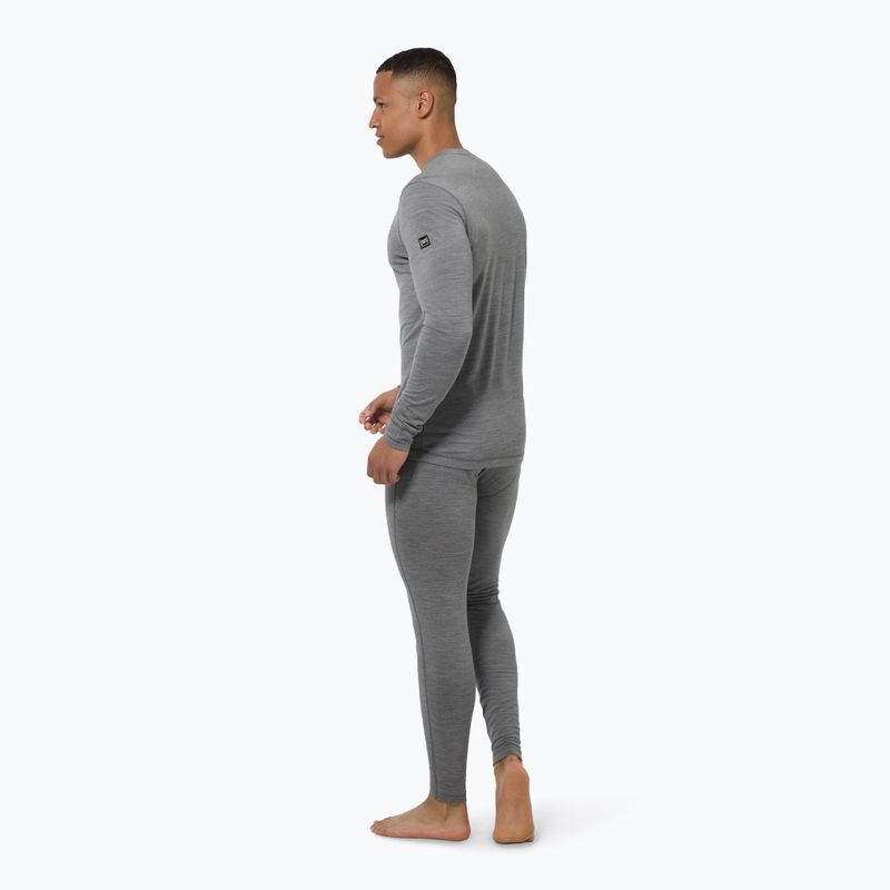 Férfi hosszú ujjú termikus póló Super.Natural Tundra 175 cashmere grey melange 3