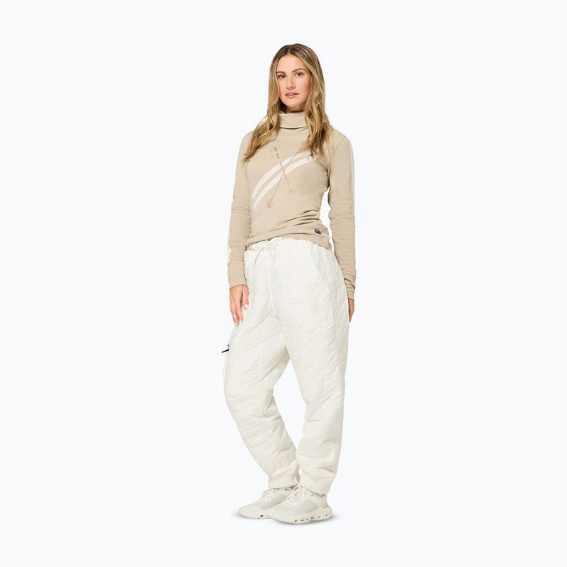 Női pulóver Super.Natural KryTeeede Ski Roll Neck pepper/white/mountain trail gl/white 2