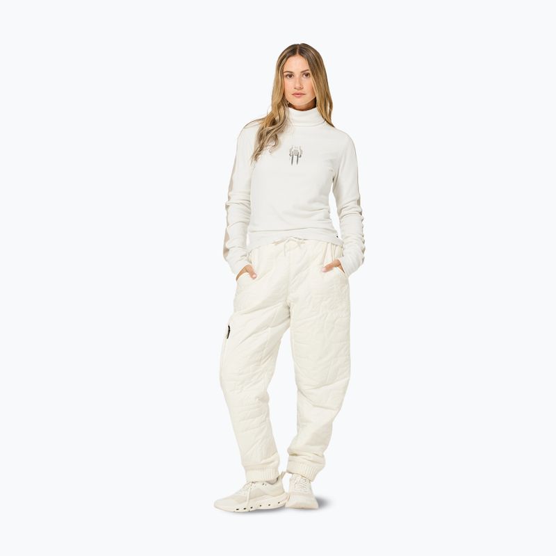 Női pulóver Super.Natural Racing Team Roll Neck fresh white / w. pepper / various 2