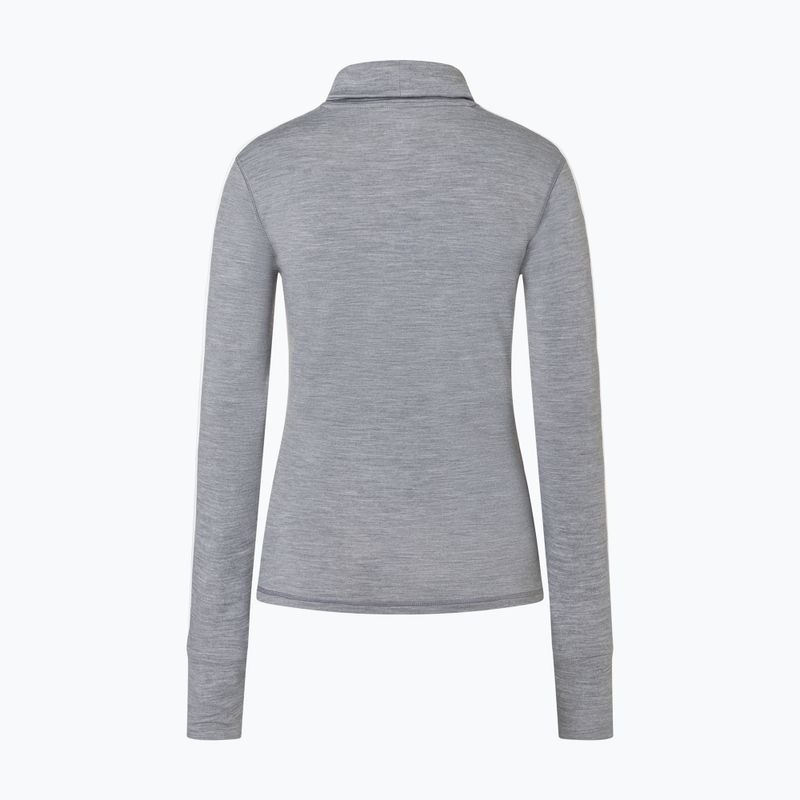 Női pulóver Super.Natural Freeride Roll Neck cashmere grey melange / f. white / f. white 5