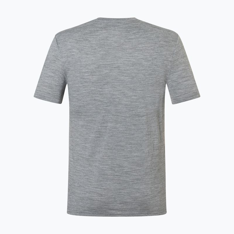 Férfi póló super.natural Gogeanie cashmere grey melange/various 5