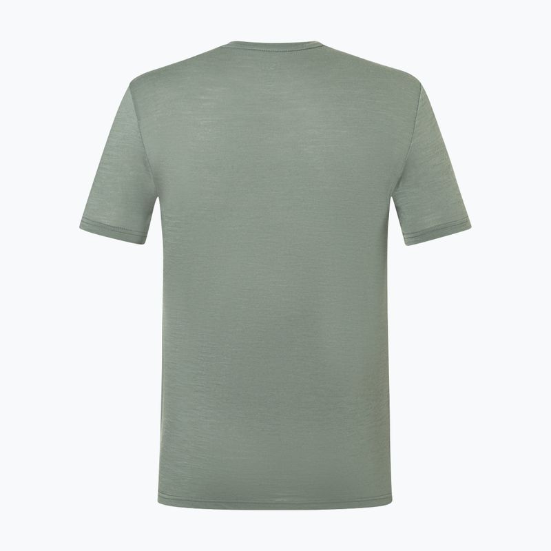 Férfi póló Super.Natural Go Hiking Tee eucalyptus/various 5