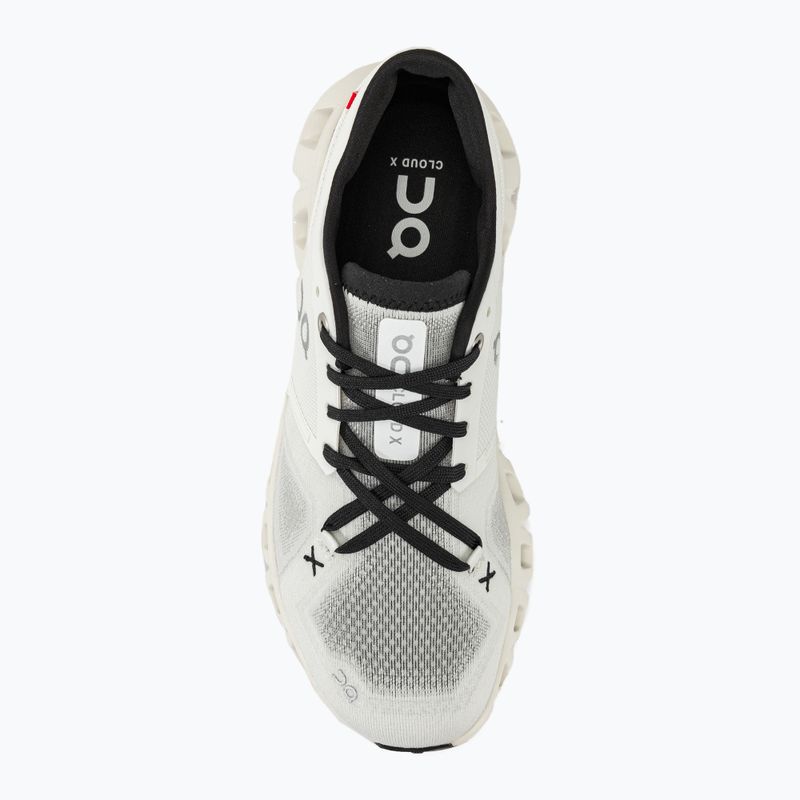 Női futócipő On Cloud X 3 white/black 5