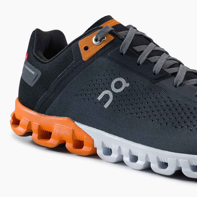 ON Cloudflow férfi futócipő fekete/szürke 3598398 8