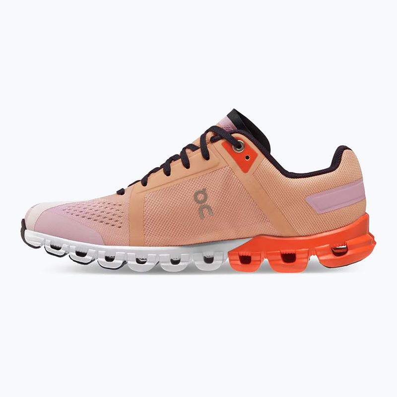 Női futócipő ON Cloudflow Rose/Fiji 3598686 12