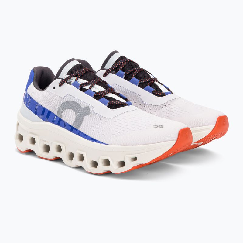 Női futócipő On Cloudmonster fehér és kék 6198648 6