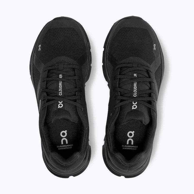 Férfi On Cloudrunner vízálló futócipő fekete 5298639 14